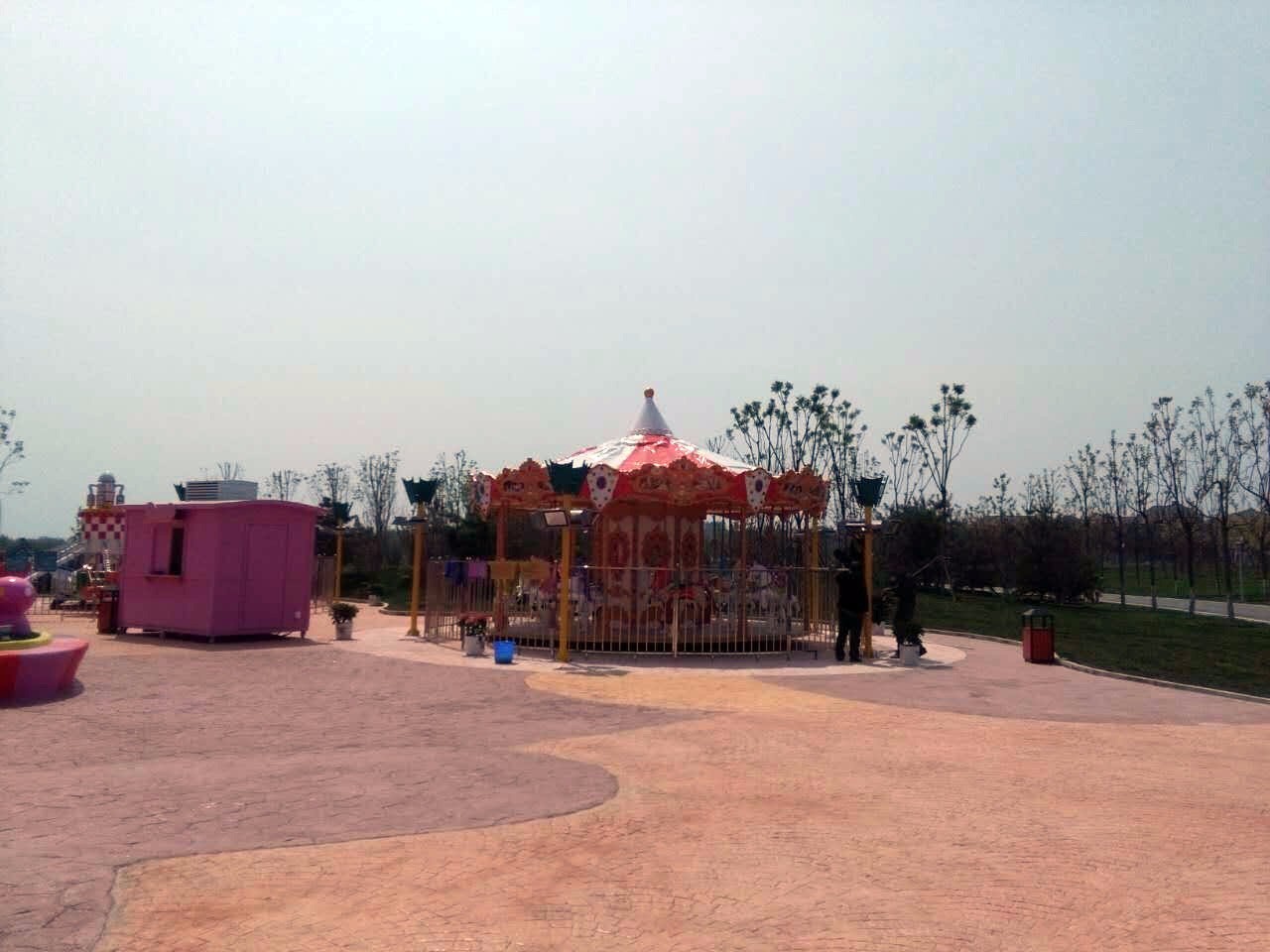 博览会建园筹备阶段景观星空(中国)街景图